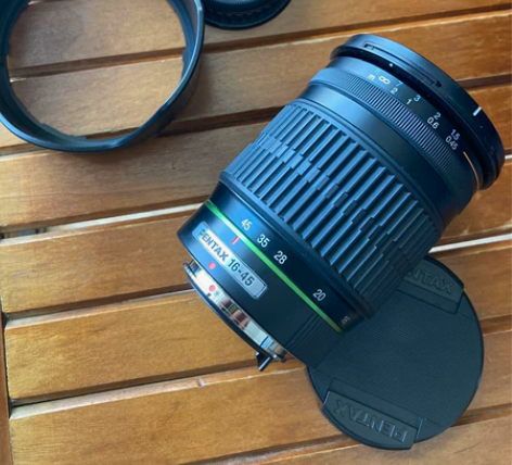 宾得da 16-45mm f4 橙色很新，...