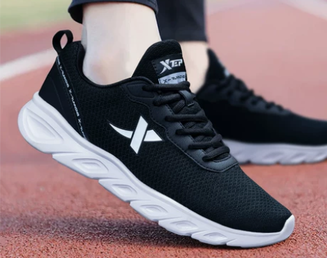 特步鞋 男鞋2022夏季男士新款网面透气春...