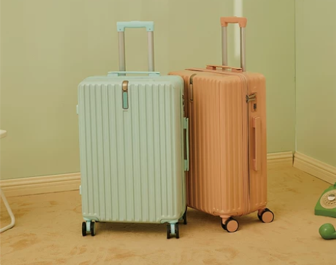 行李箱女24寸高颜值学生密码箱子结实耐用旅...