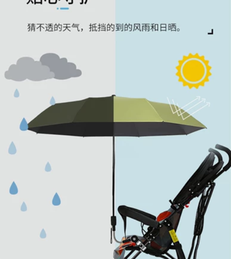 全新未拆封，抱抱龙婴儿车遮阳伞通用溜娃神器...