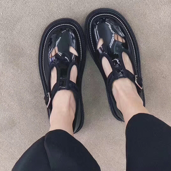 2021新款玛丽珍鞋日系jk软妹圆头娃娃鞋