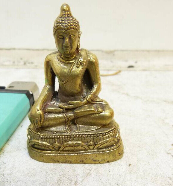 鎏金铜佛像 陈年物