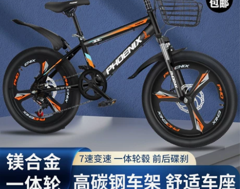 【改行 甩 甩 甩】凤凰自行车男女孩20寸...