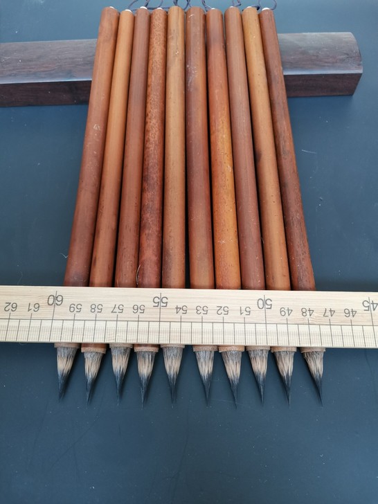 1支价10支包邮特制紫毫鸡距笔合拍