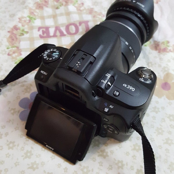 索尼a390单反18-55镜头 索尼a...
