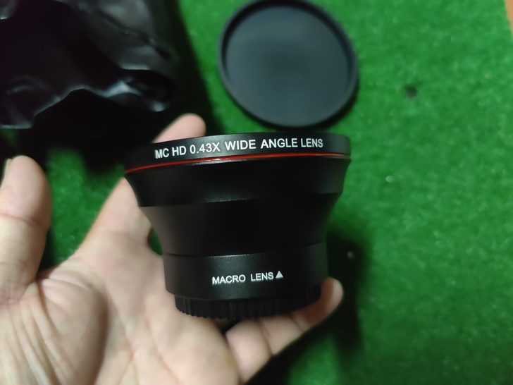 纽尔 52mm  0.43X HD 广角镜...