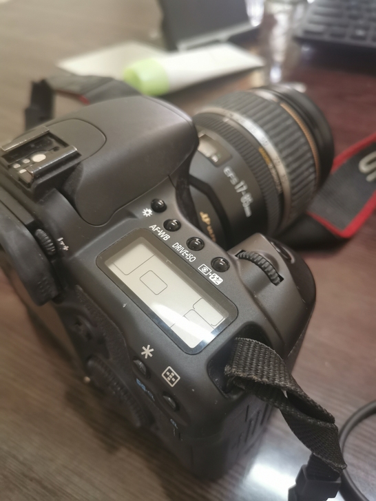 佳能单反eos30D买来很少用 全套配件 ...