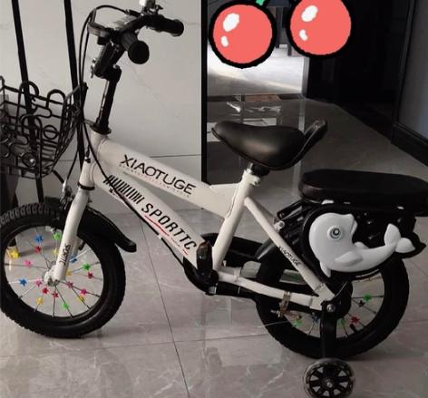 飞鸽旗下品牌全新库存闲置儿童自行车3-4-...