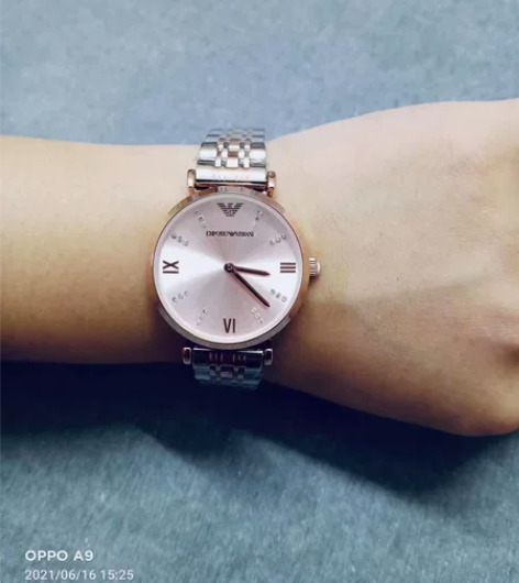 手表阿玛尼满天星手表 个人二手手表女正品 ...