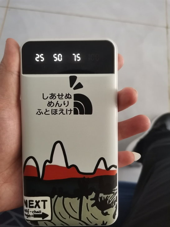 卓意移动电源10000毫安聚合物充电宝可出...