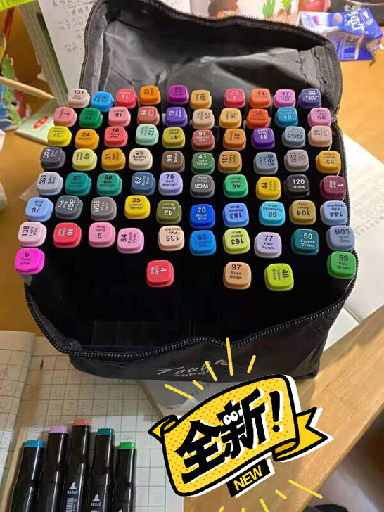 全新touch24色双头正品马克笔10元包...