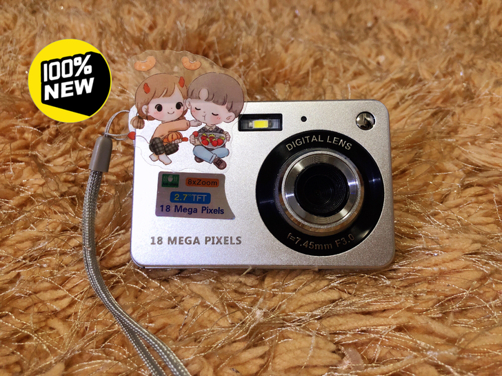 【全新！全新！】1800万像素超薄高清数码...