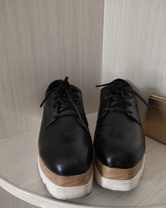 18包邮。35码女鞋。厚底松糕鞋女。坡跟鞋...