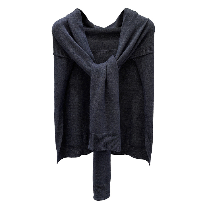 【风尚价】韩国针织小披肩女外搭春秋冬季坎肩...