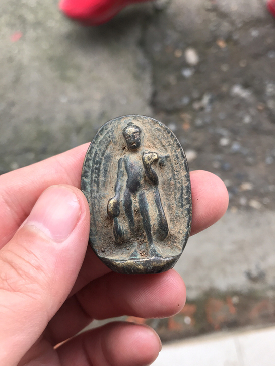 清代铜佛辽金小铜人铜佛古玩杂项铜器古币