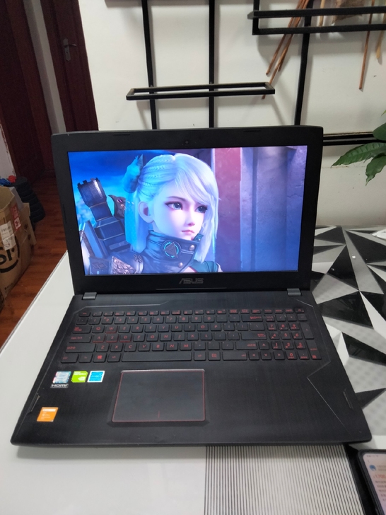 华硕飞行堡垒FX60V笔记本电脑游戏本处理...