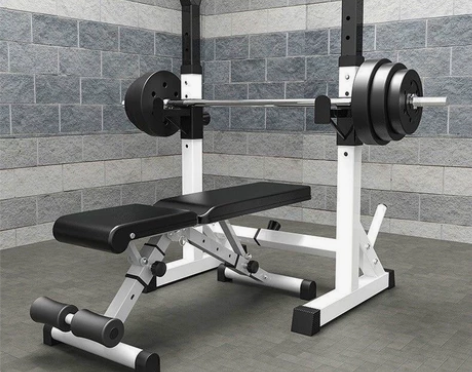 亏本处理深蹲架家用多功能举重床杠铃架哑铃飞...