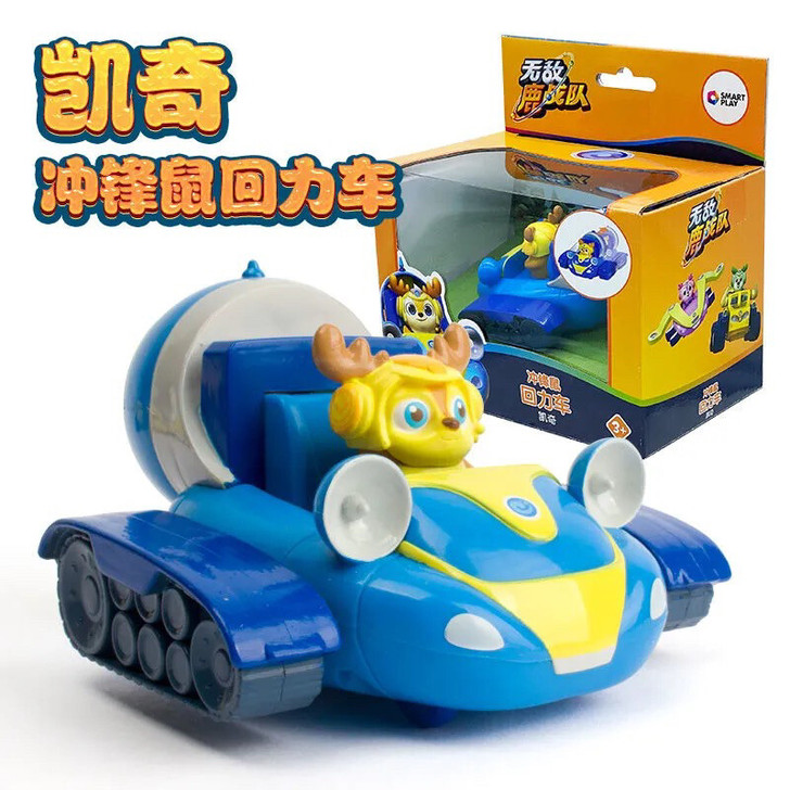 全新无敌鹿战队玩具陆战队战车汽车滑行回力车...