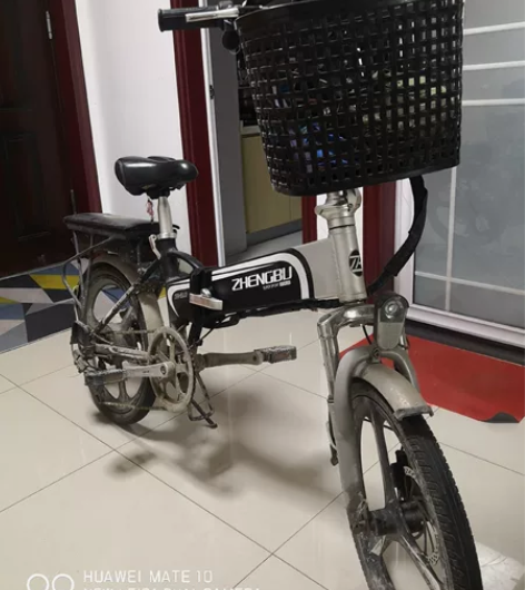 正步牌20寸折叠电动车，低价800出售 感...