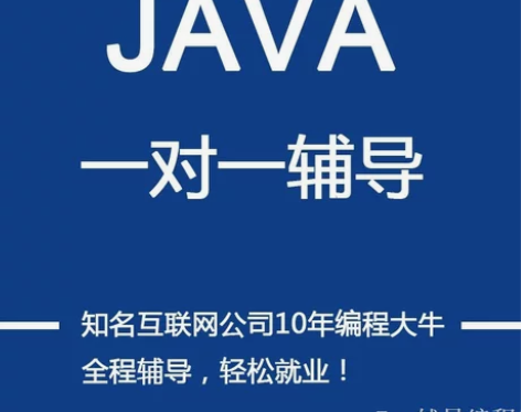java培训一对一在线辅导编程开发网课教