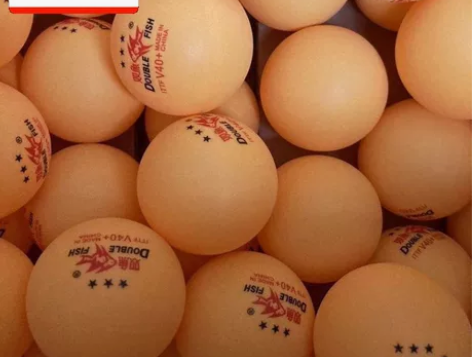 闲置全新便宜出一桶，双鱼40+3星乒乓球批...