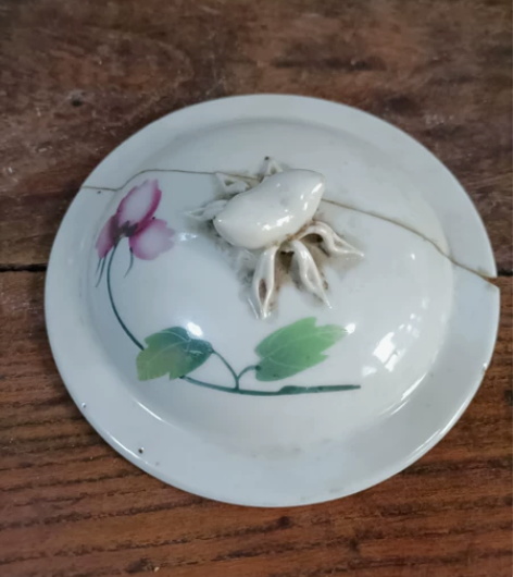 粥罐盖子 下乡新收到老粥罐盖子一个，品相如...