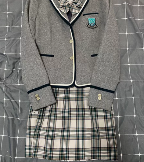 韩制校供制服校服 青园女高类似款韩国校服j...