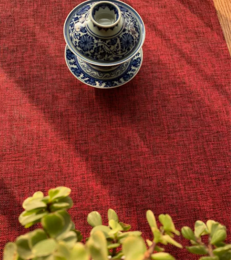 青花满工绘绘盖碗 全新柴窑三才 识货的都懂...