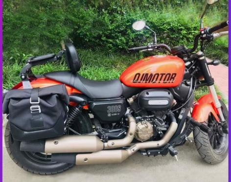 高品质钱江qj闪300摩托车改装多功能后靠...