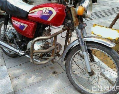 摩托车大阳90-M男装车排气管 消声器 消...