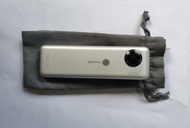 insta 360 nano全景相机带布袋...