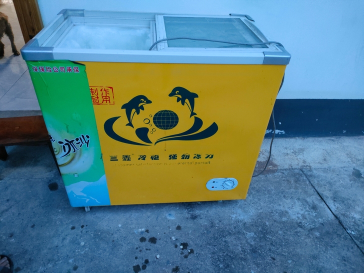 三鑫冰柜,除了有点旧其他都是好的,300自提