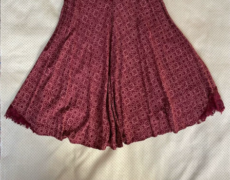 外贸尾单 Minkpink 复古民族花纹蕾...