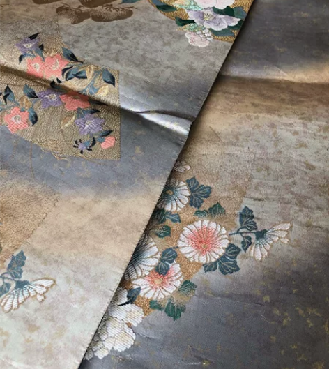 kiya喜屋唐织加贺琳派袋带 材质：正绢尺...