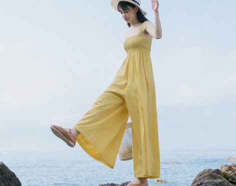 [转卖]2018新款女夏韩版吊带连体裤高腰...