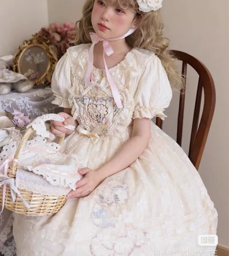 dollspary昭和下午茶 棉布op围裙...