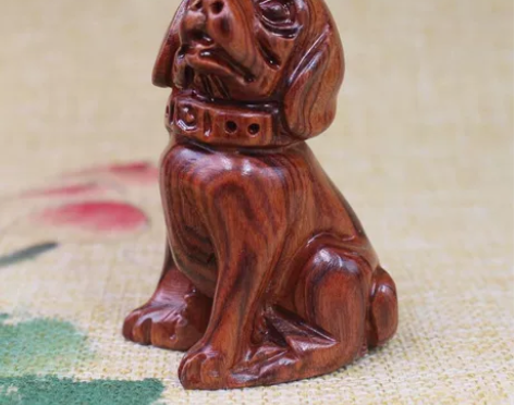 缅甸黄花梨  雕刻手把件  白酸枝木雕工艺...