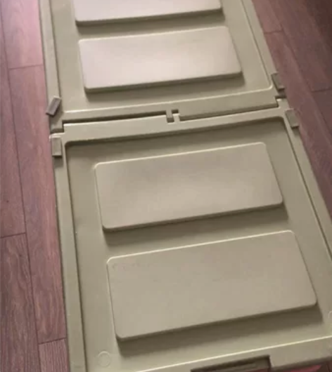 长方形床底大储物箱2个 宝贝闲置了，尺寸4...