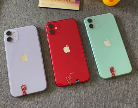 iPhone11黑色全原有锁苹果11紫色1...