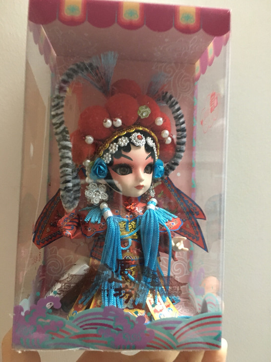 北京唐人坊绢人娃娃 京剧人偶 中国礼品 出...