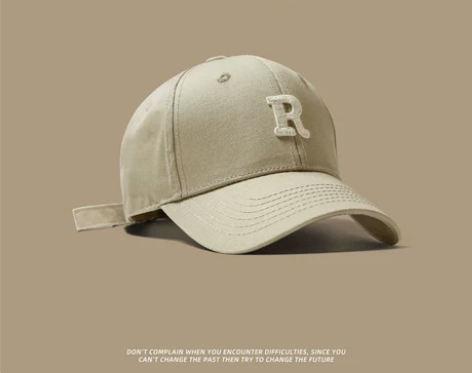 金柏高R标卡其色棒球帽硬顶鸭舌帽男士帽子男...