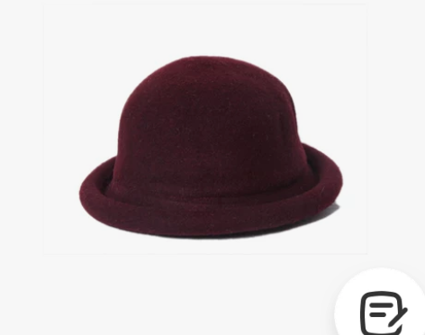 清衣柜澳洲羊毛复古毛呢圆顶短檐礼帽盆欧美风...