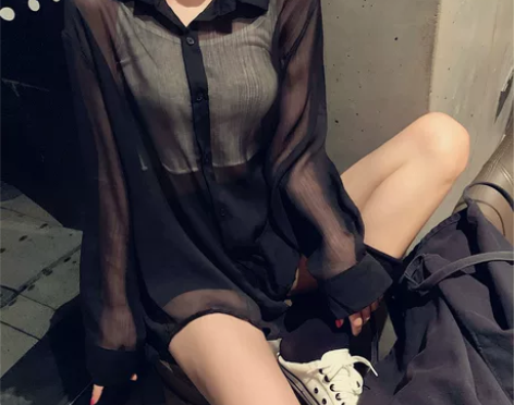 韩版轻薄防晒开衫女夏天度假超仙防晒衣服中长...