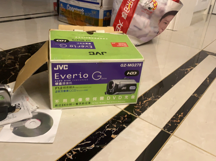 jvc gz-mg275 高端长焦ccd硬...