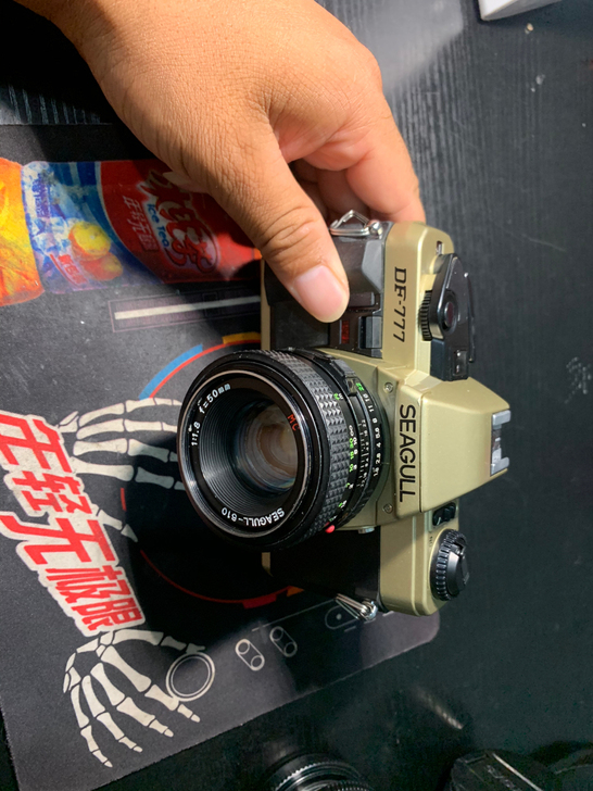 海鸥DF-777胶卷相机,机身全新,