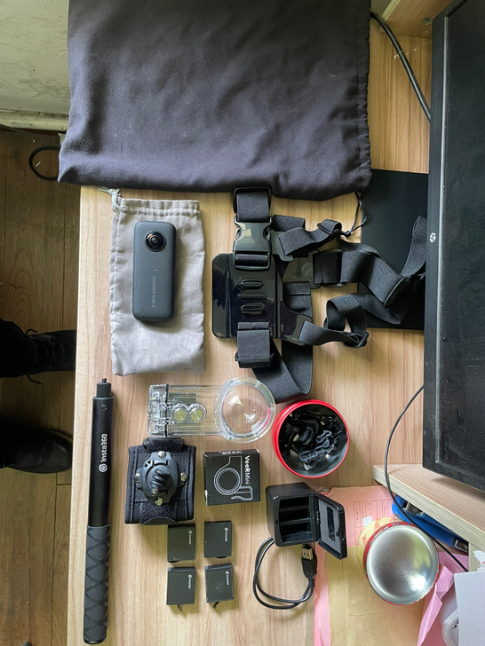 insta360 one x,360全景相...