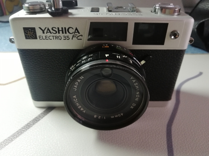 雅西卡electro 35fc 手动胶片相...