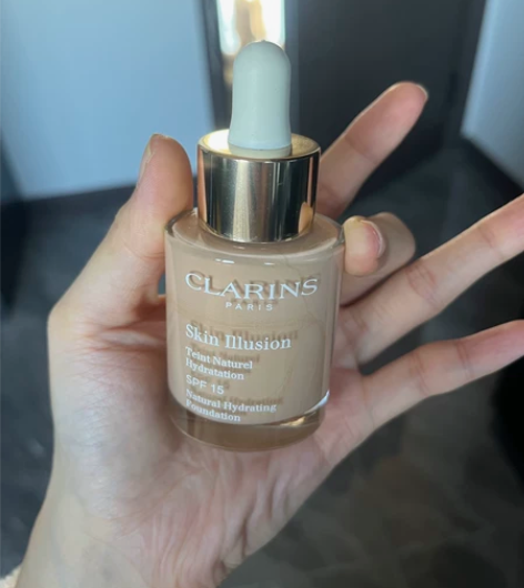Clarins/娇韵诗 滴管粉底缎光水漾精...