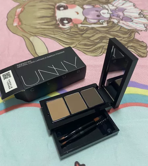 Unny三色眉粉  全新出一盒，日期到20...