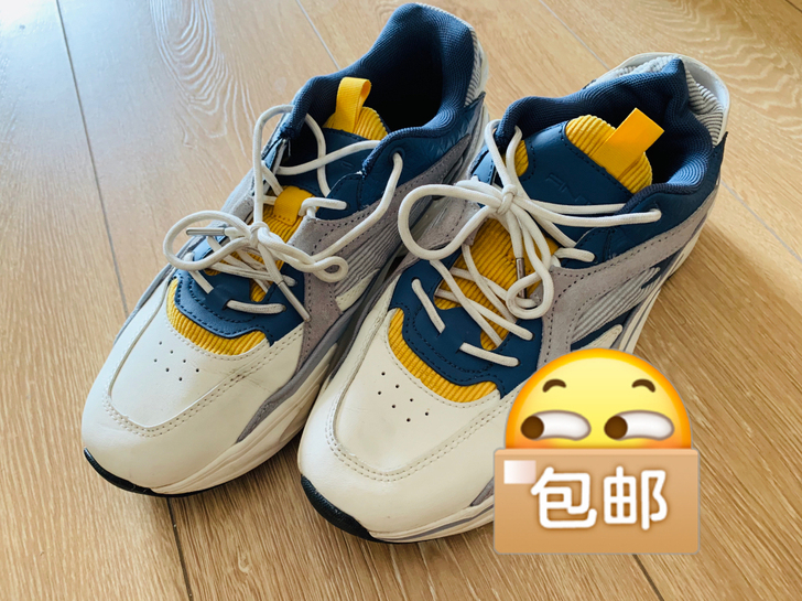 安踏老爹鞋男潮鞋运动鞋休闲鞋几乎全新成色全...